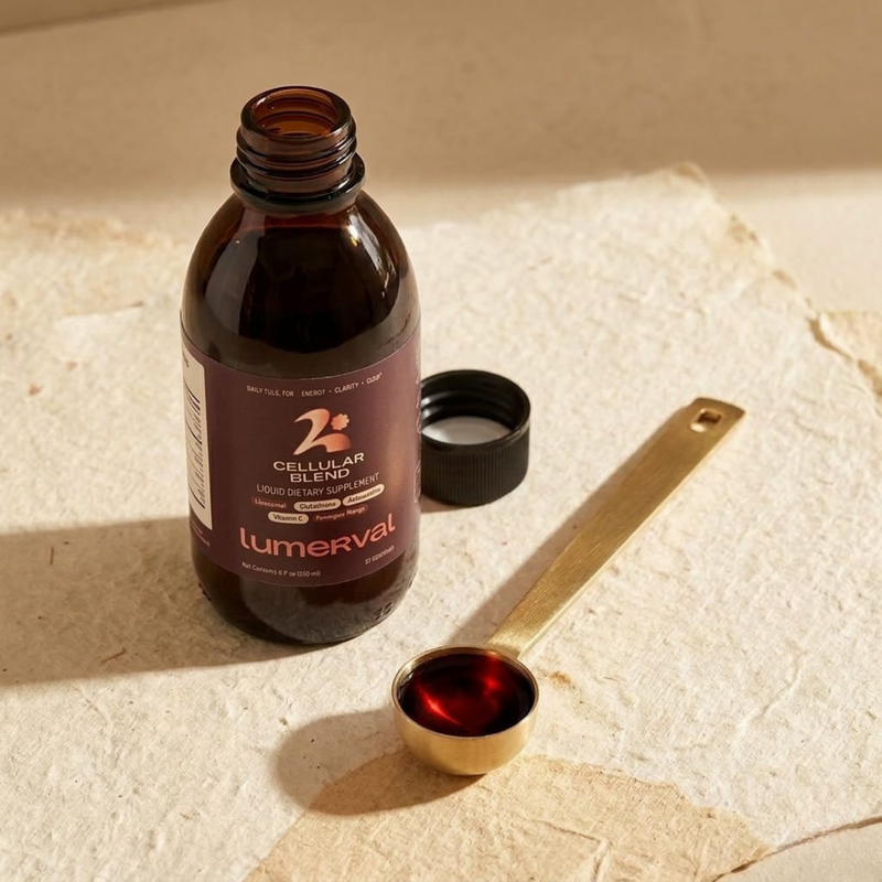 Use The Lumerval Spoon To Measure Your Daily Serving.