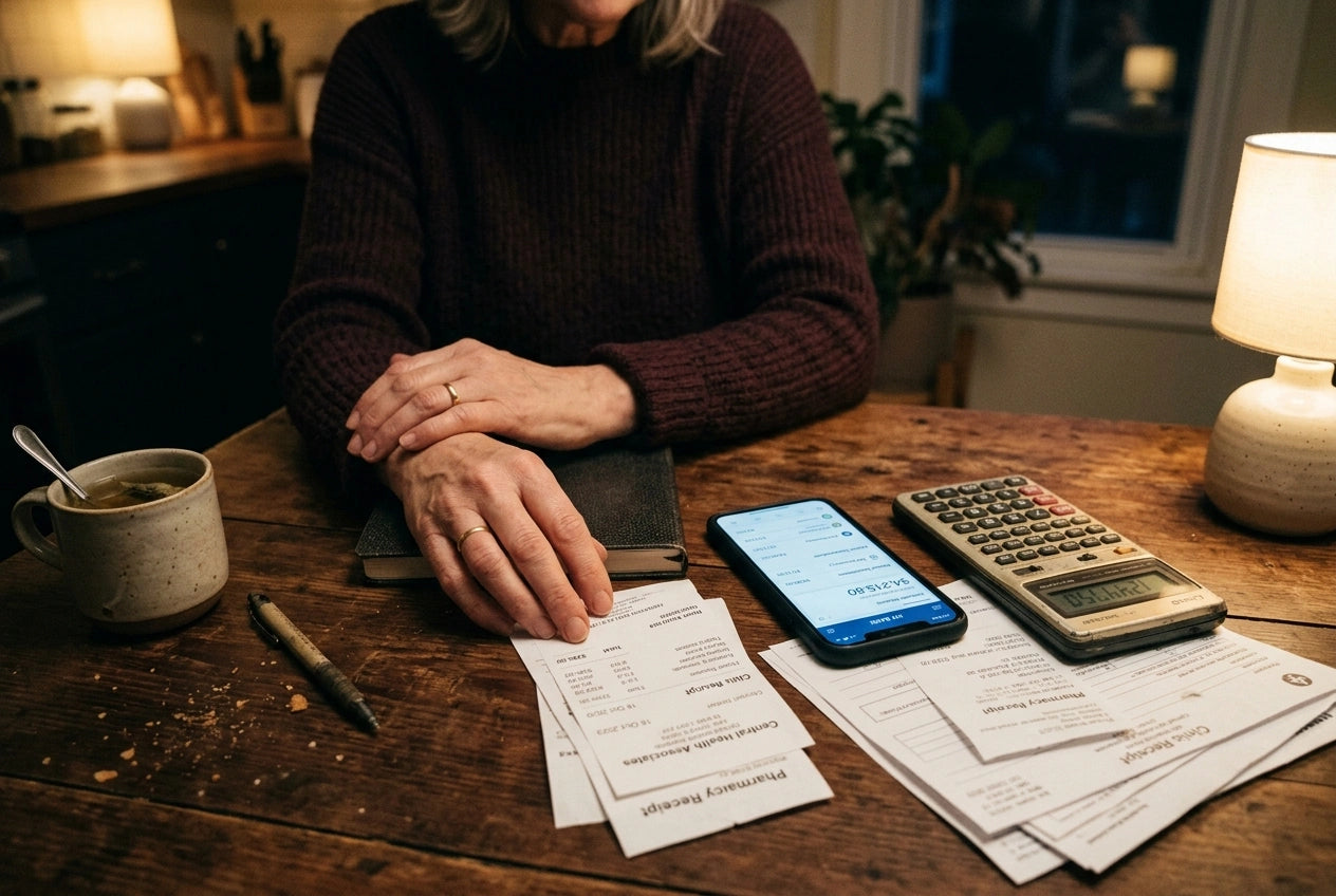 One night with the bank app, the number was worse than I'd let myself believe.
